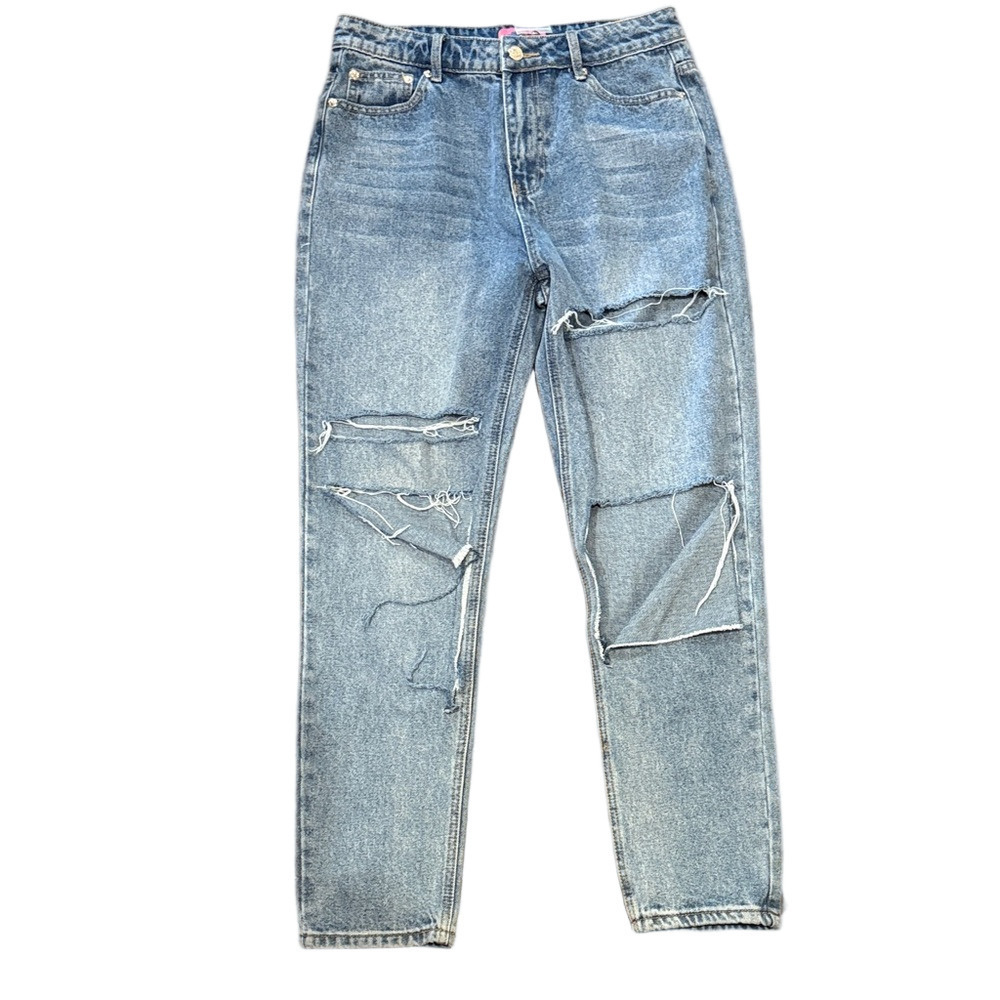 Edikted NWT ripped jeans, large
